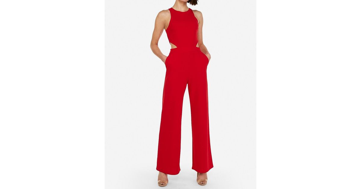 express cut out side jumpsuit