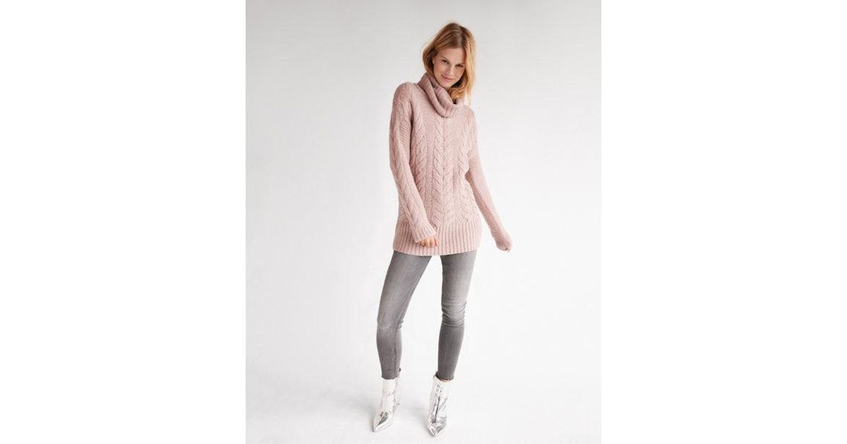 express cable knit sweater