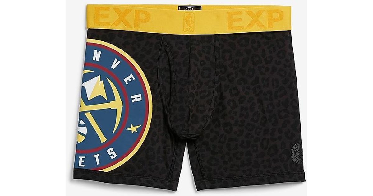 Express Cotton Denver Nuggets Nba Boxer Briefs Black for ...