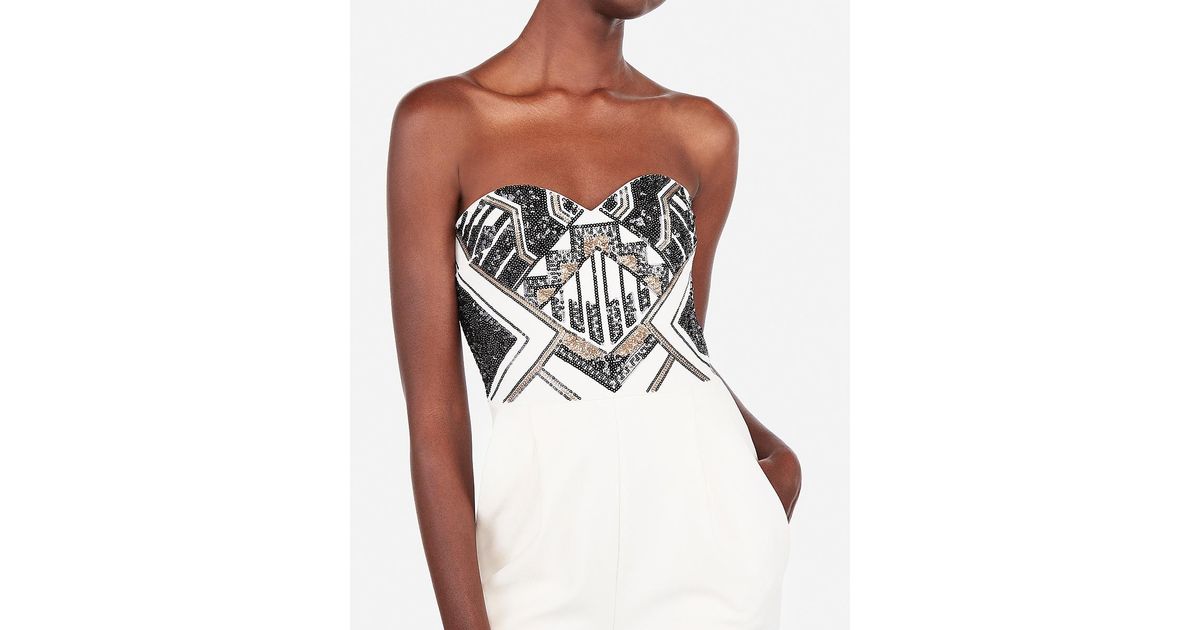 express sequin jumpsuit
