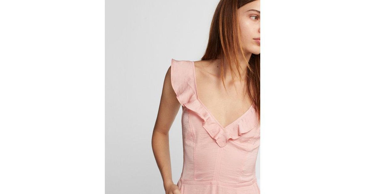 express jumpsuit pink