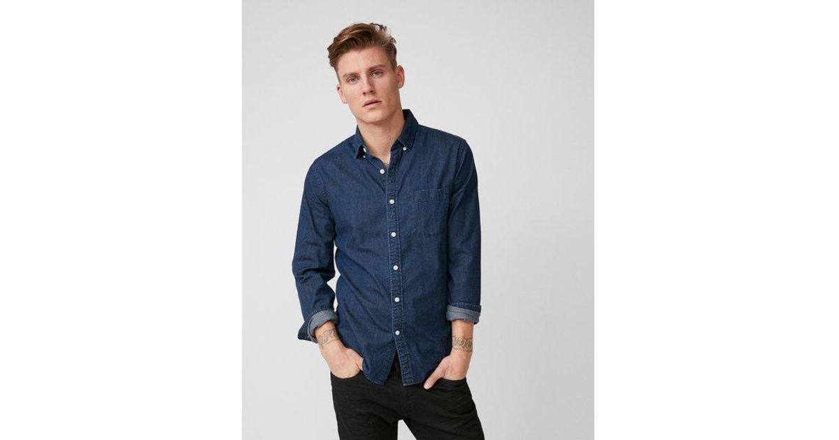 express denim shirt