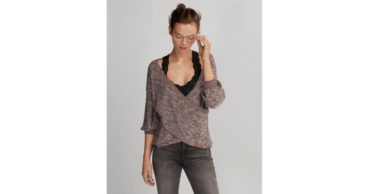 express wrap sweater