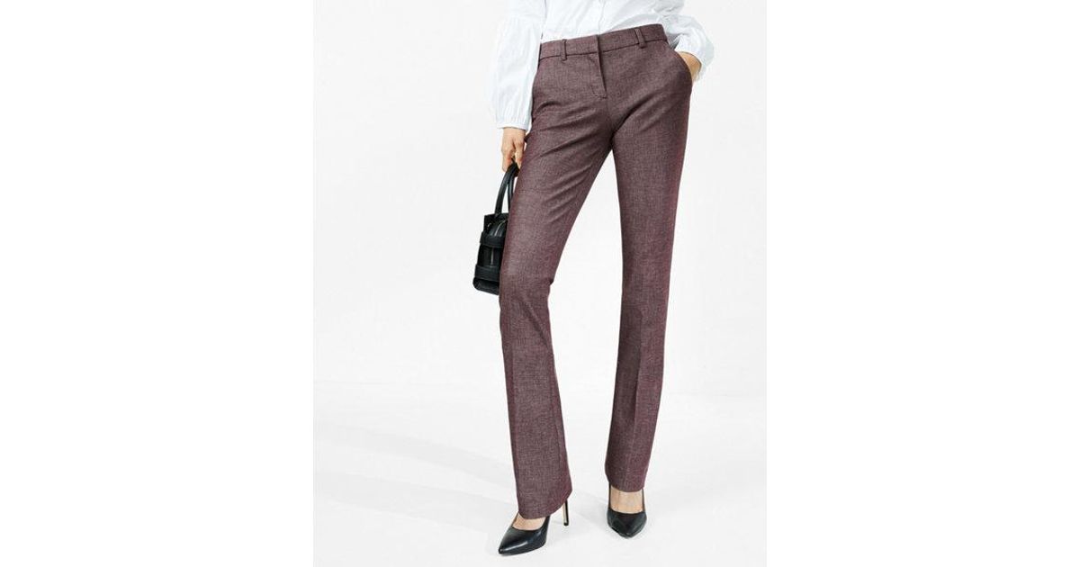 mid rise barely boot columnist pant