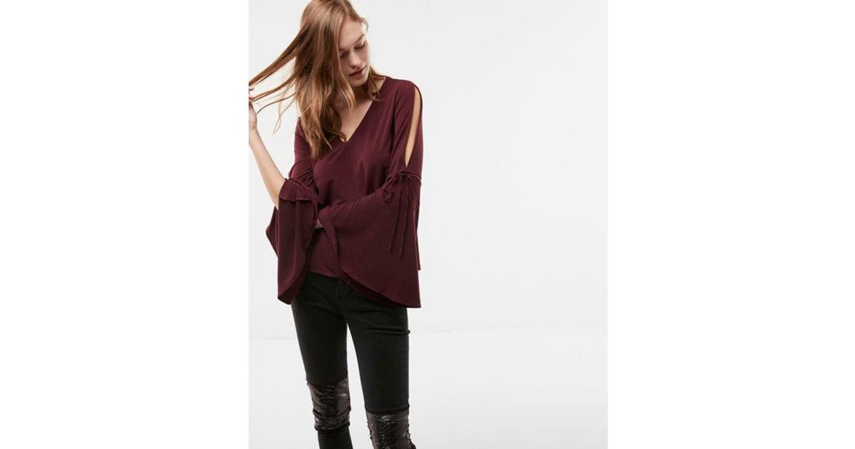 express bell sleeve top