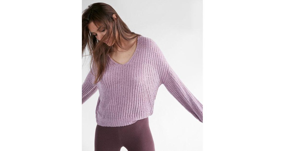 express shaker knit sweater
