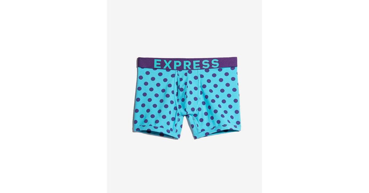 polka dot boxer shorts