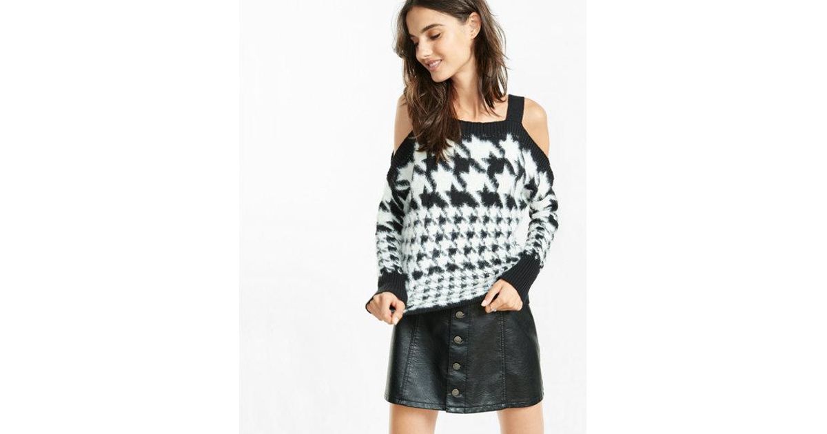express fuzzy sweater