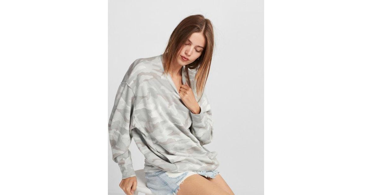 express camo sweatshirt
