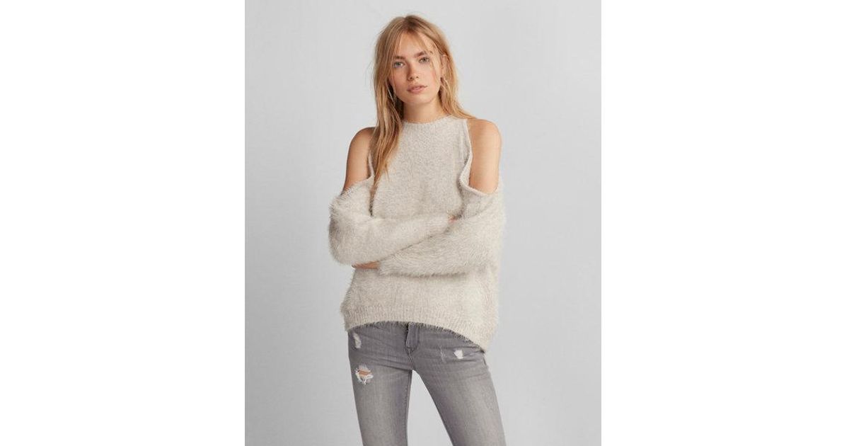 fuzzy sweater express