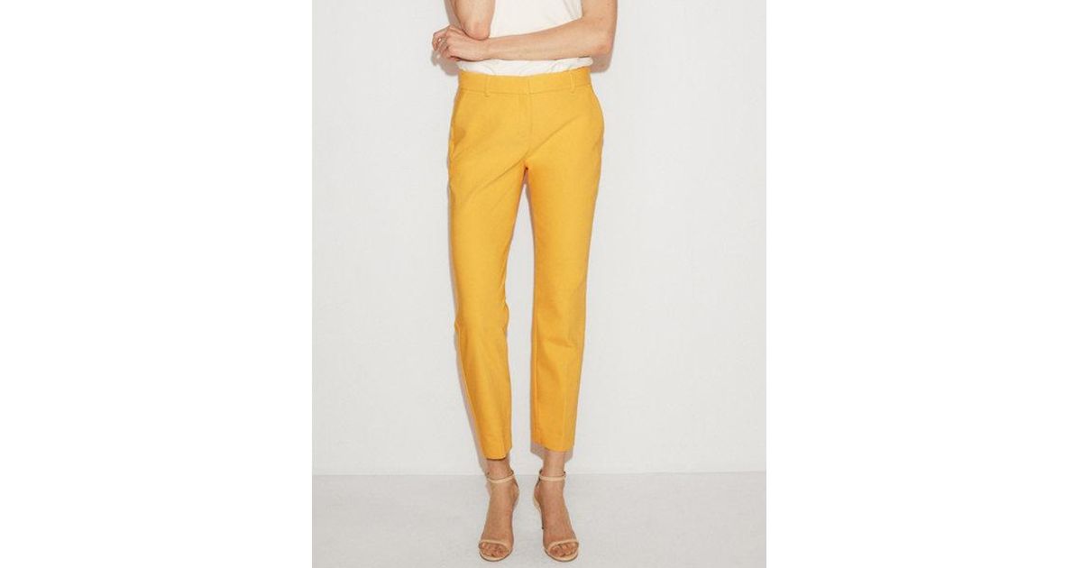 mid rise ankle columnist pant