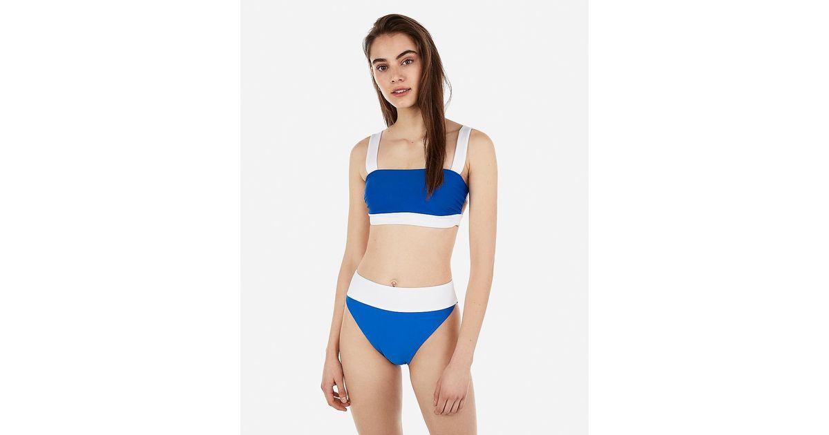 straight neck bikini tops