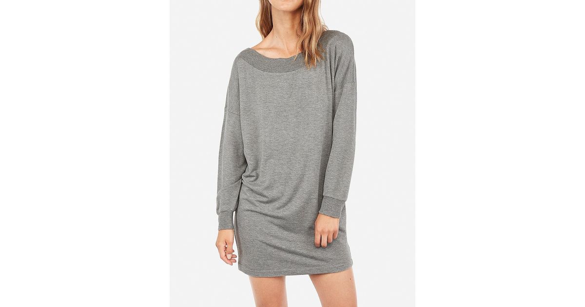 cozy sweatshirt dress