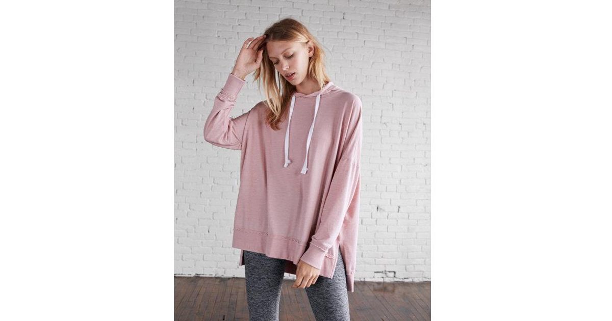 express pink hoodie
