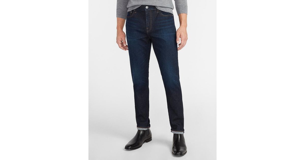 Express Denim Athletic Tapered Slim 