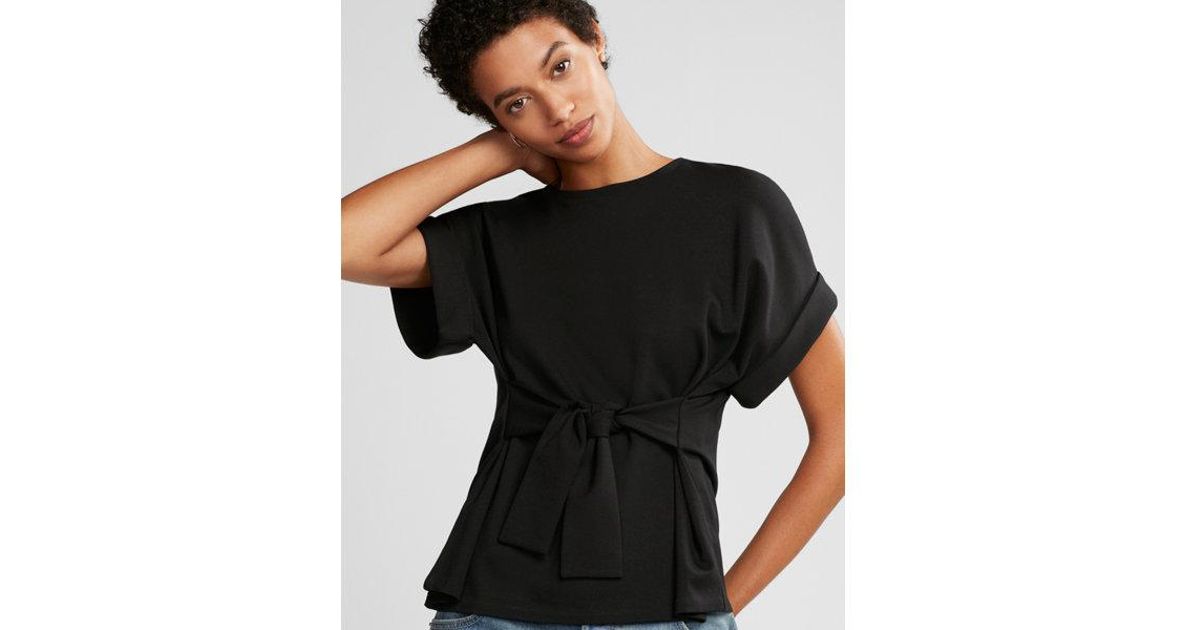 express tie waist top