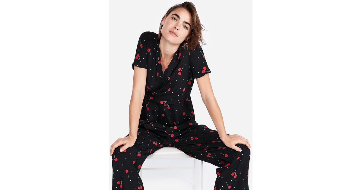 express twist front jumpsuit