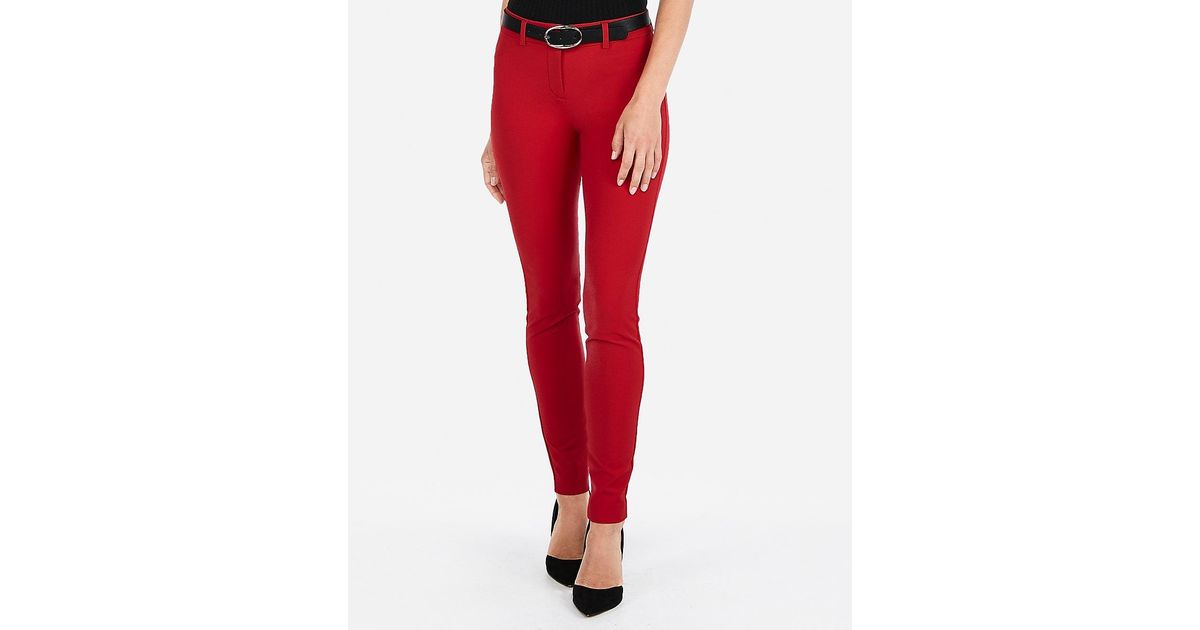 mid rise extreme stretch skinny pant