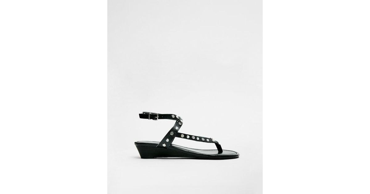 slim wedge sandal