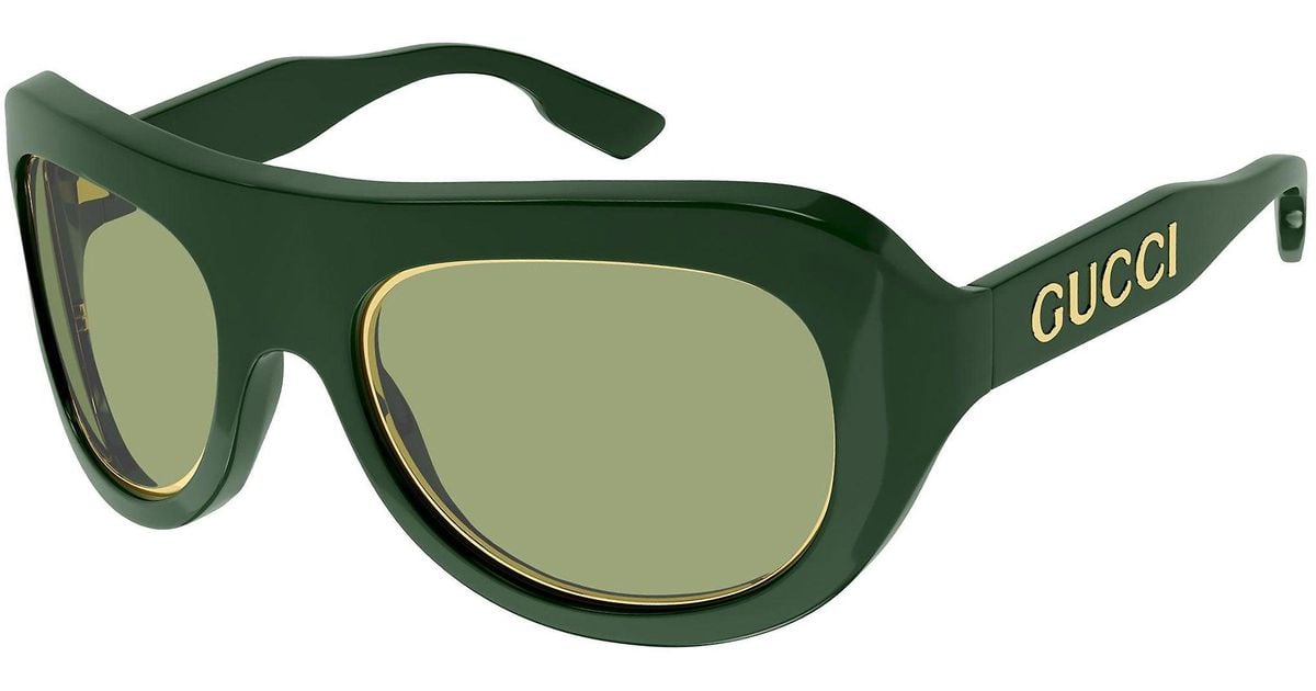 Gucci GG1108S 003 Shiny Green for Men | Lyst