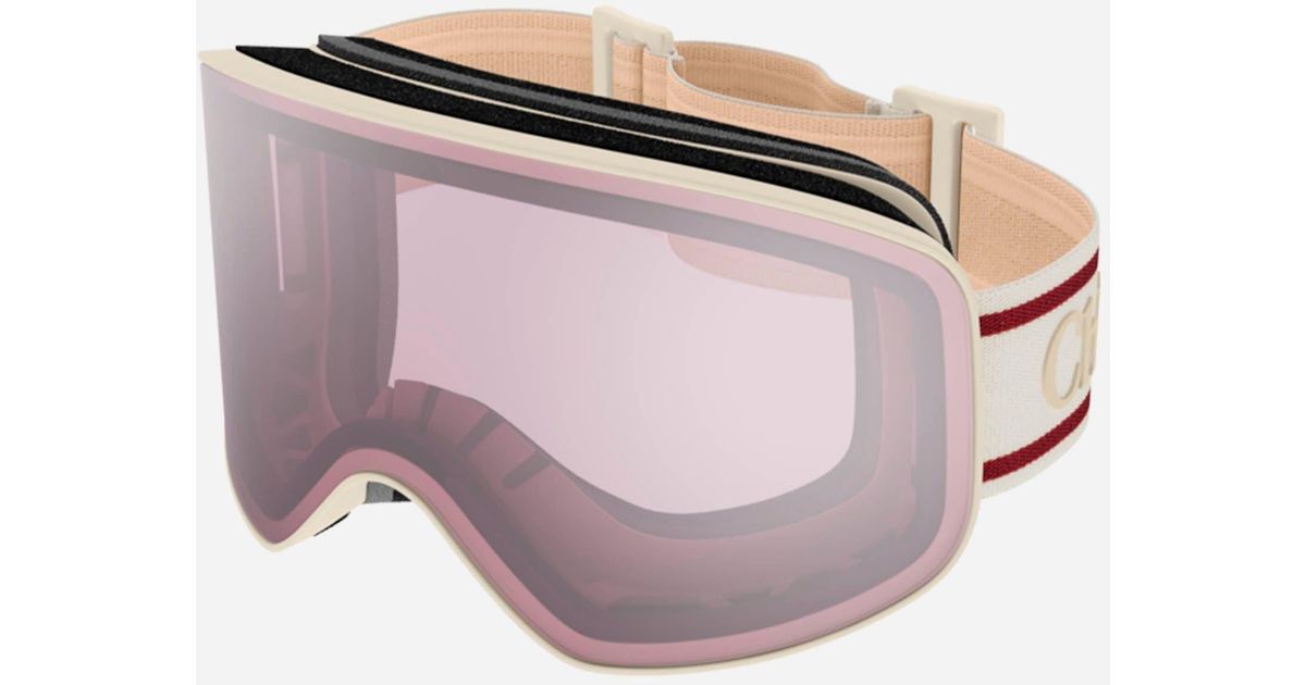 Chloé Chloé Ivory Ski Mask in Pink Lyst
