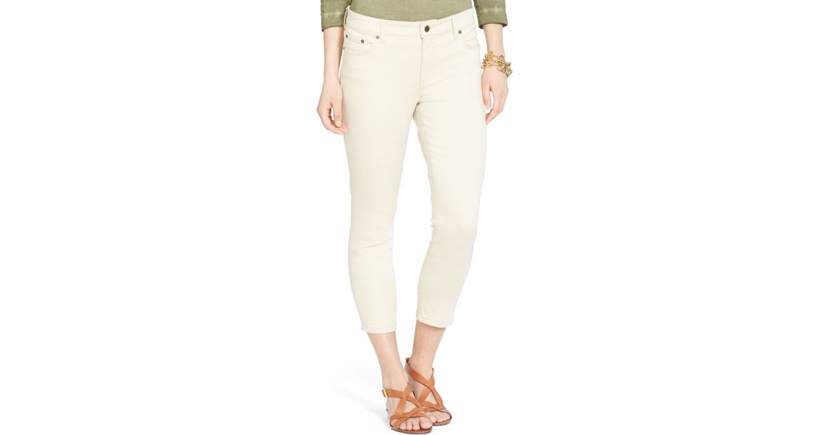 white crop jeans petite