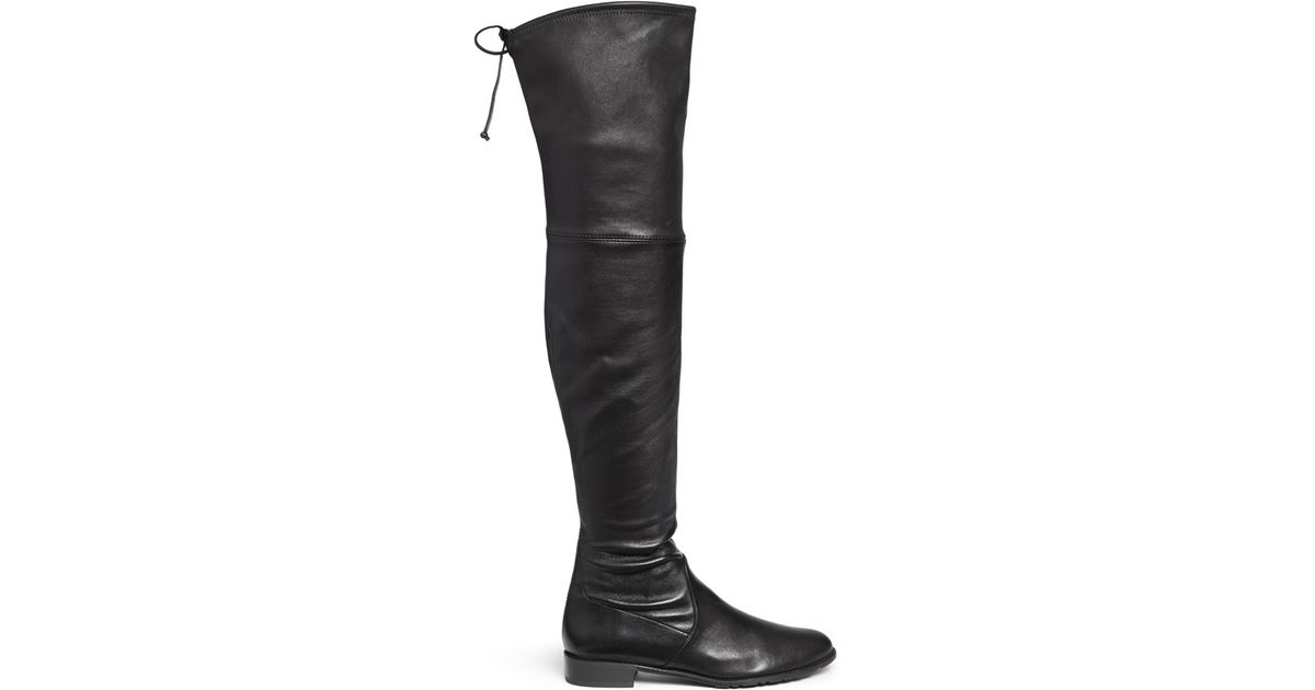 stuart weitzman lowland stretch leather