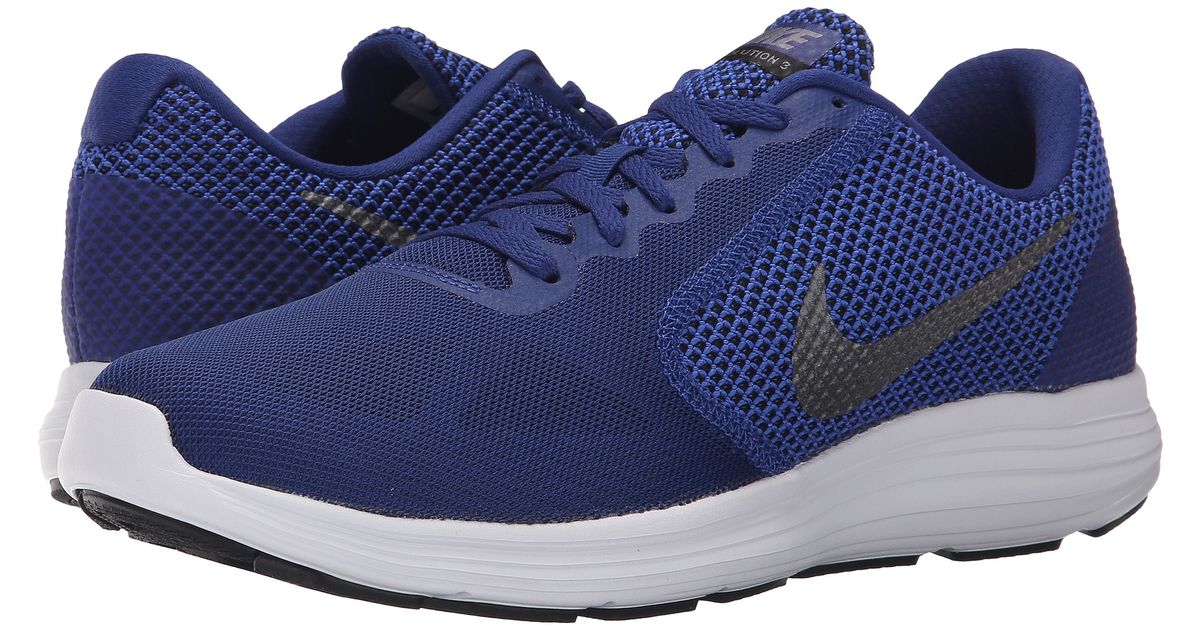 Nike Revolution 3 in Blue for Men - Lyst