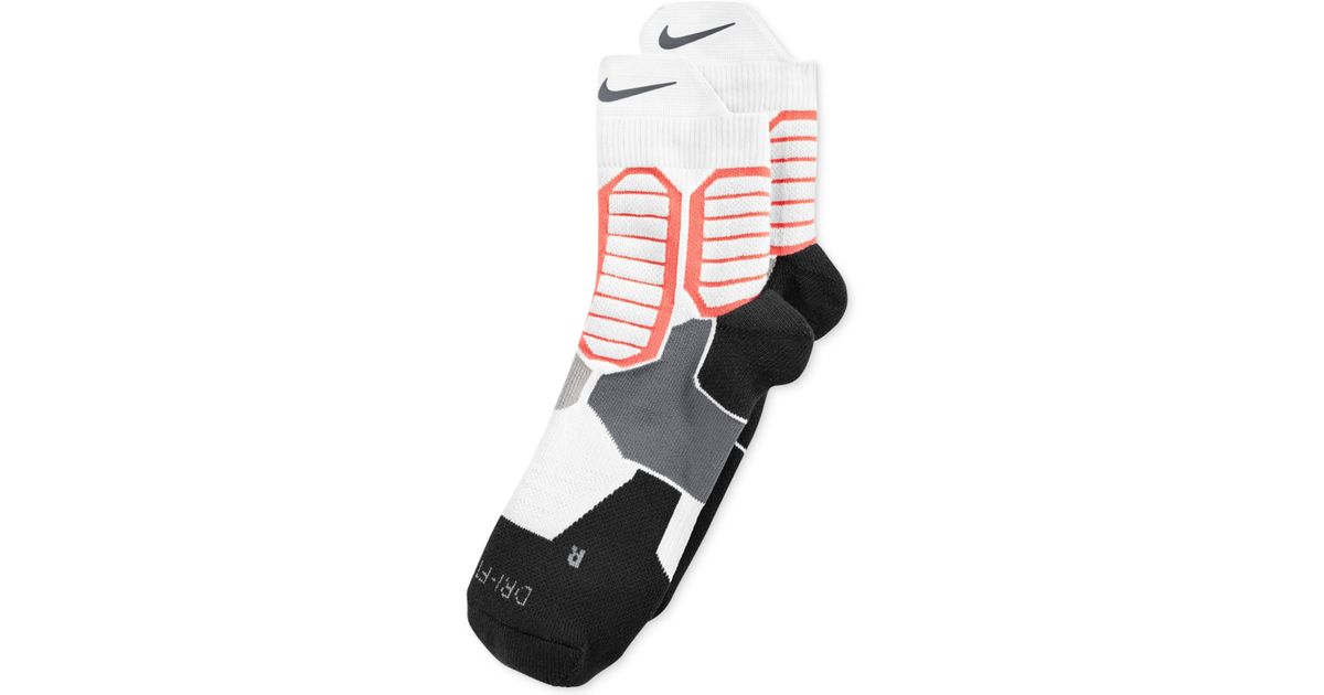 Nike Men's Hyper Elite Basketball High Quarter Socks for Men | Lyst