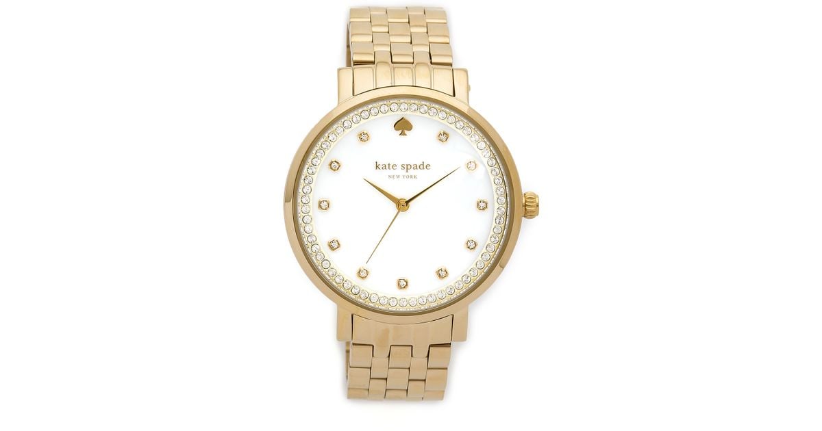 Kate spade monterey watch rose gold sale