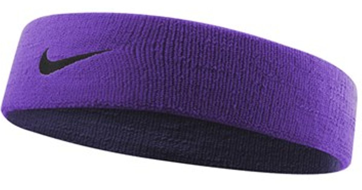 purple nike headband