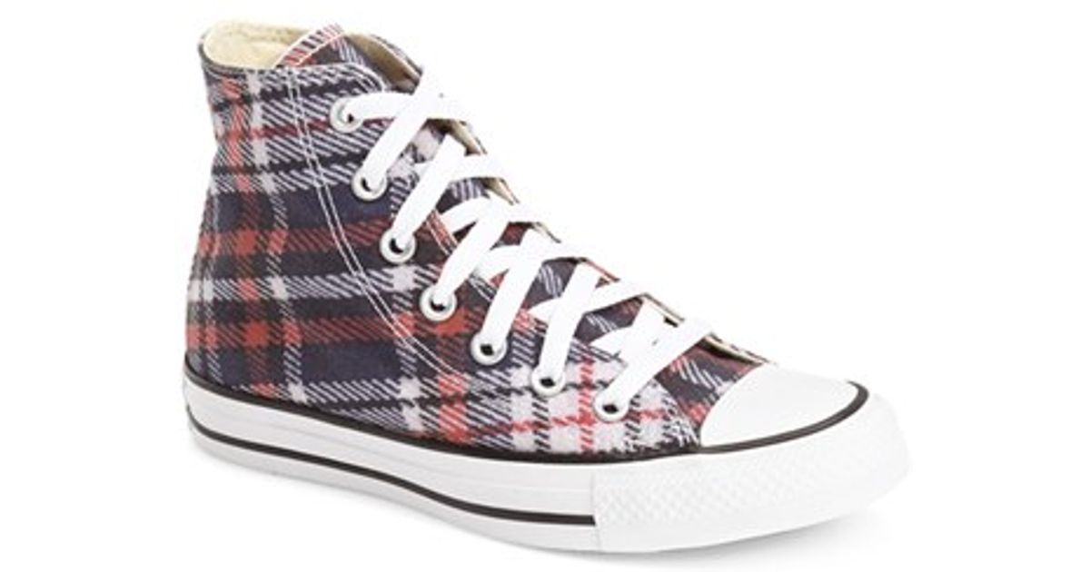converse plaid sneakers