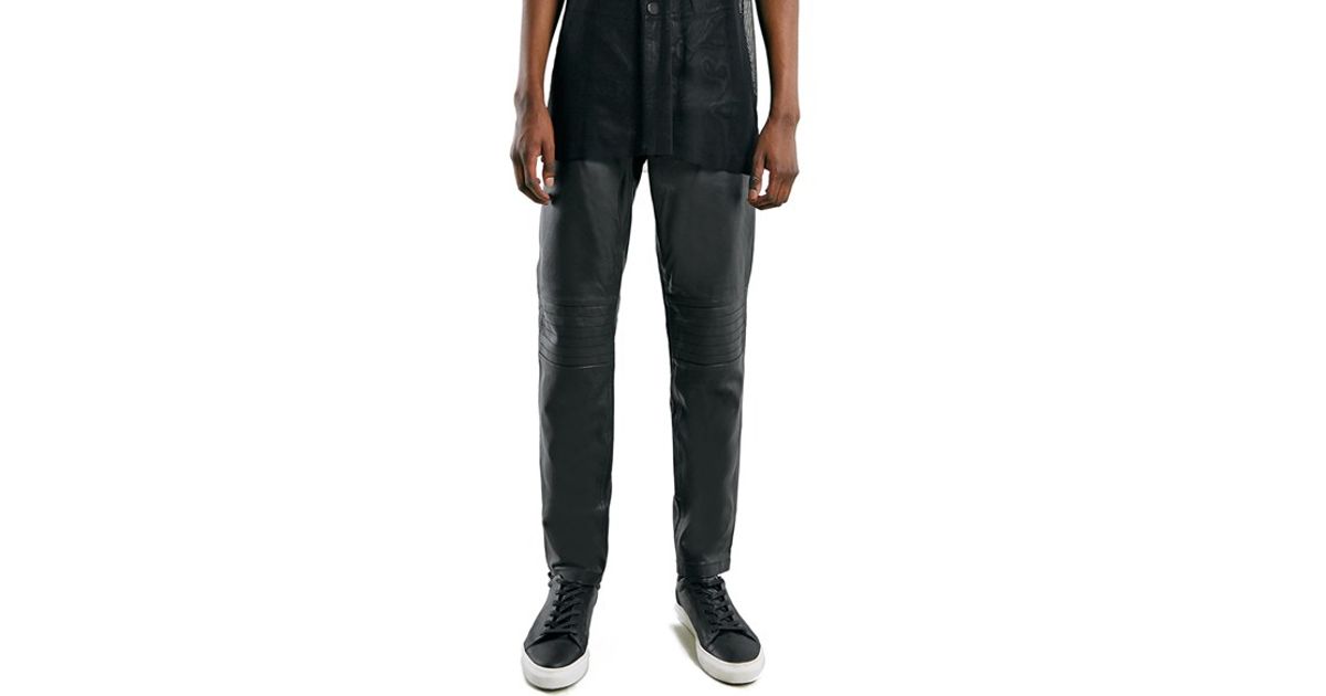 topman leather pants