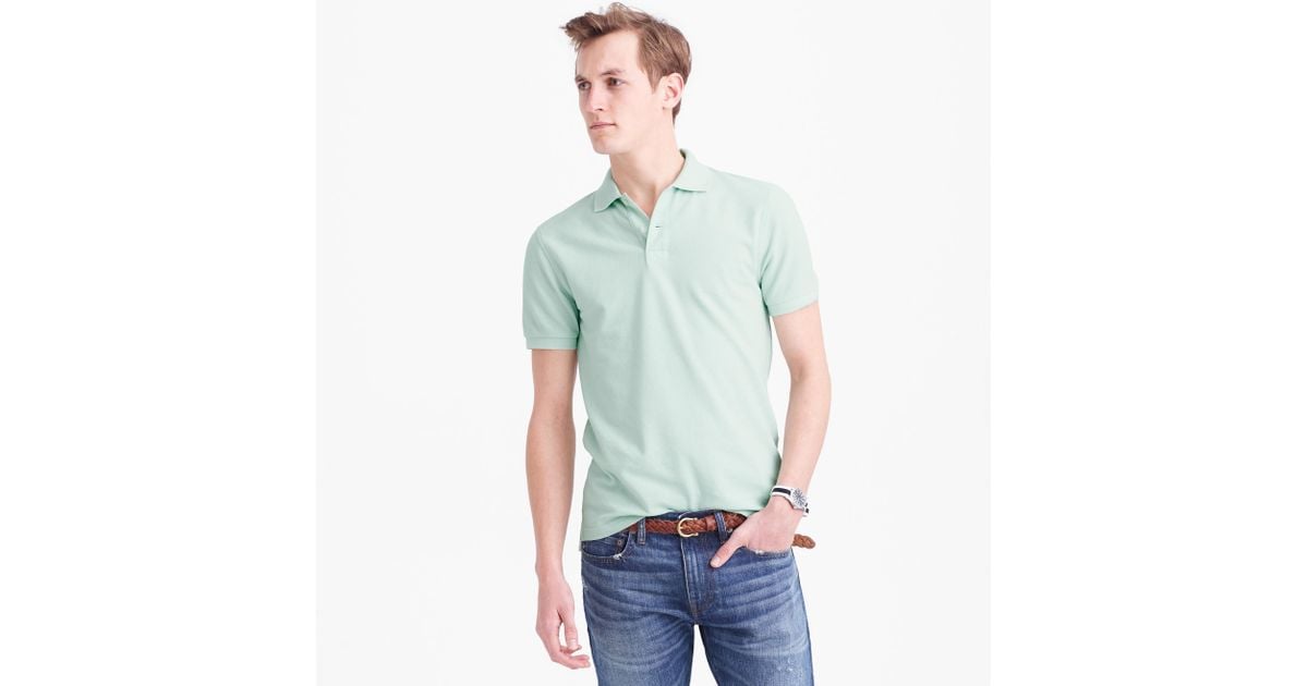 j crew classic polo