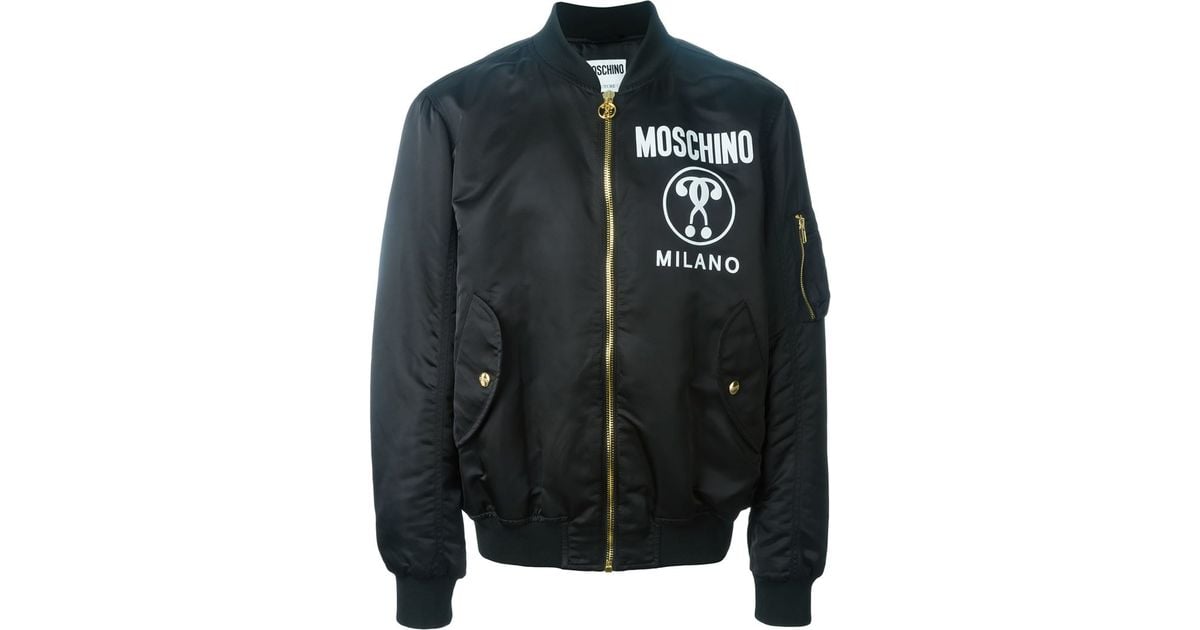 moschino milano bomber jacket