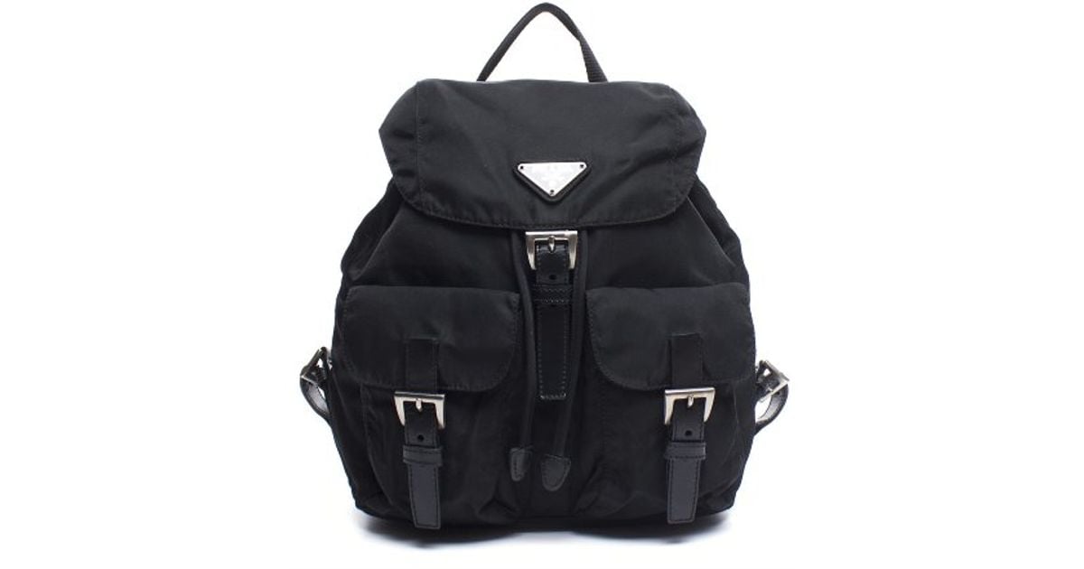 prada saffiano lux tote sale - Prada Pre-owned Black Vela Nylon Backpack in Black for Men | Lyst prada saffiano lux tote sale - Prada Pre-owned Black Vela Nylon Backpack in Black for Men | Lyst