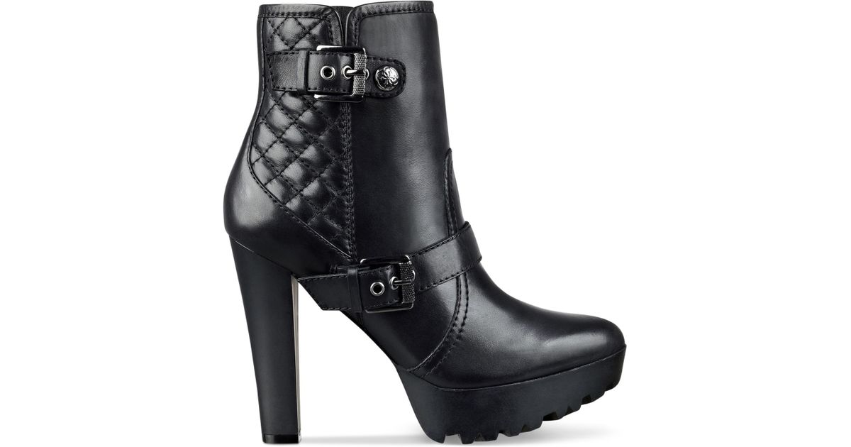 Guess Clary Quilted Platform Lug 