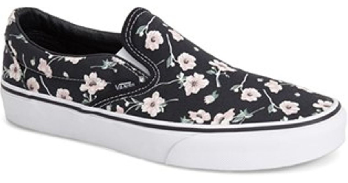 floral pattern vans