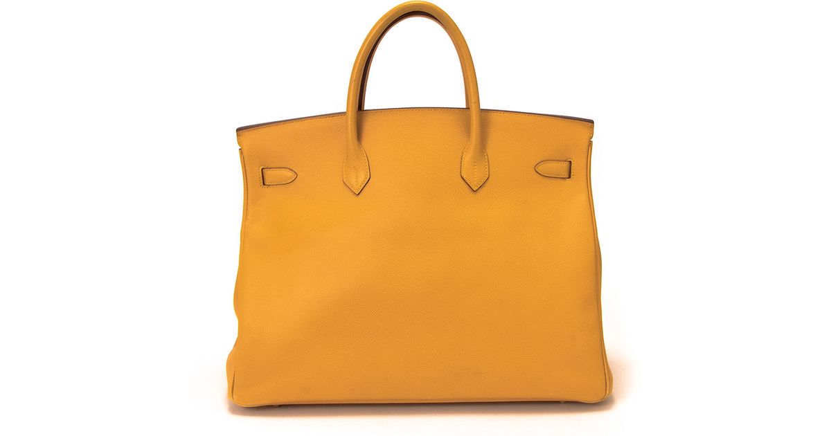Century 21 Hermãˆs Yellow Birkin 40 Bag Lyst