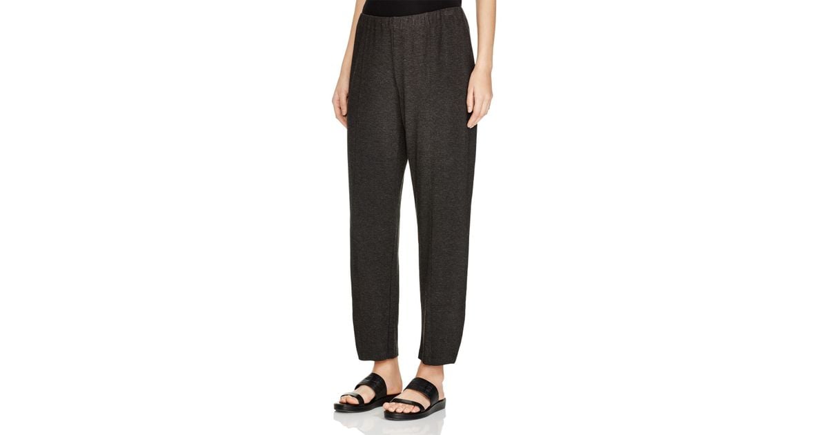 eileen fisher wool lantern pants