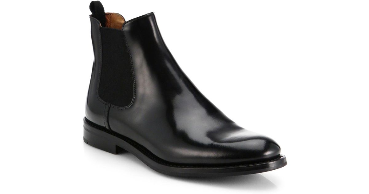 Monmouth Chelsea Ankle Boots in Black 
