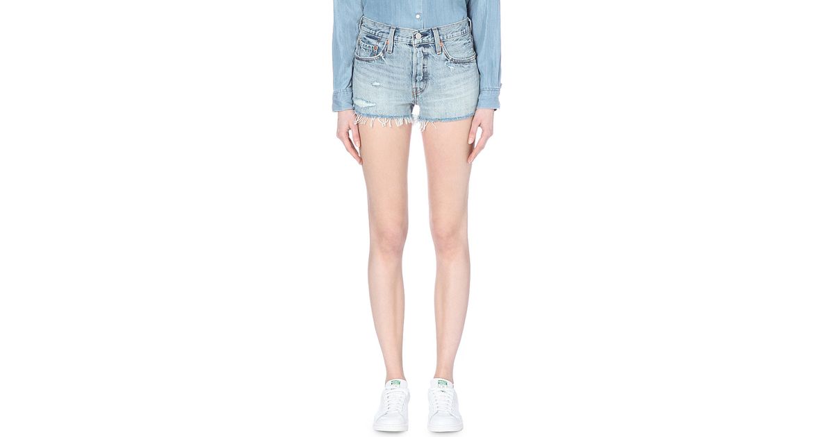 levis waveline shorts
