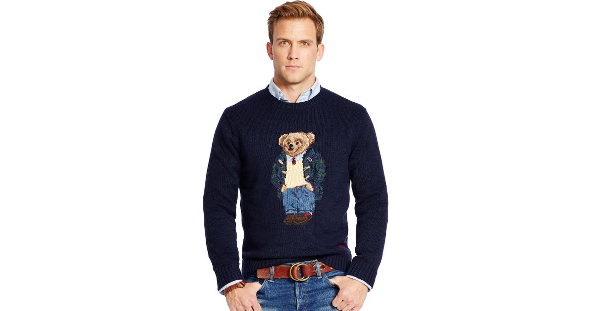 preppy bear sweater