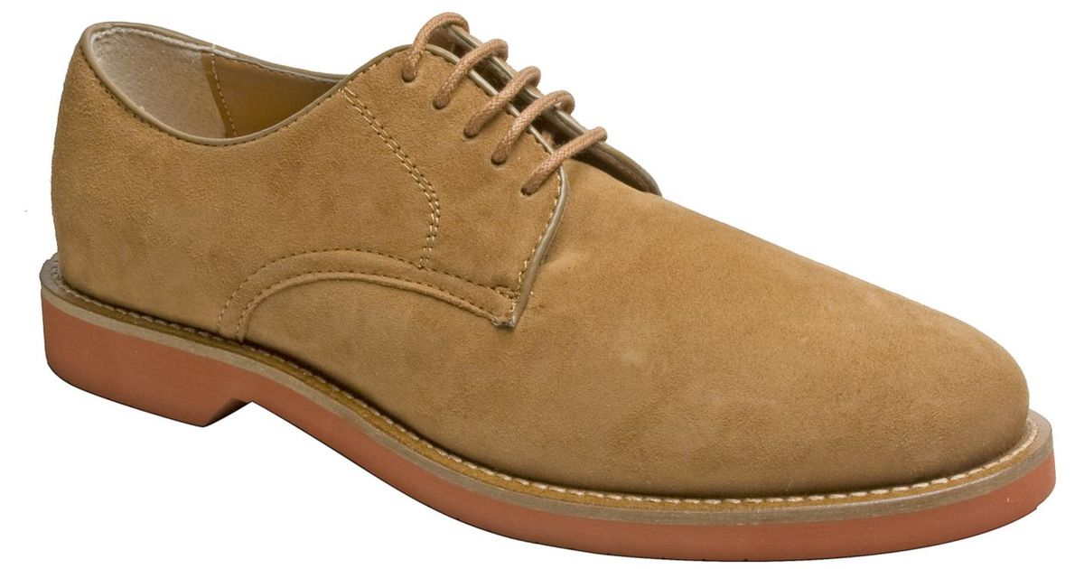 bass buckingham taupe suede