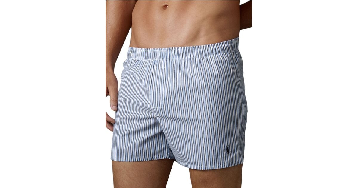 Polo Ralph Lauren 2Pack SlimFit Stretch Woven Cotton Boxer Shorts in
