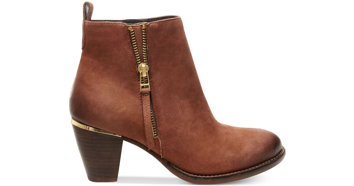 steve madden swagger cognac suede