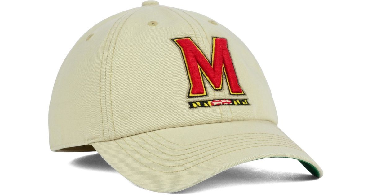 47 Brand Maryland Terrapins Franchise Cap in Natural for Men | Lyst