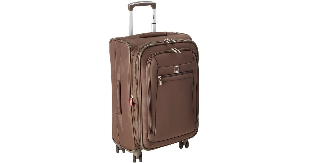 Lyst Delsey Carry On Exp Spinner Trolley In Brown For Men