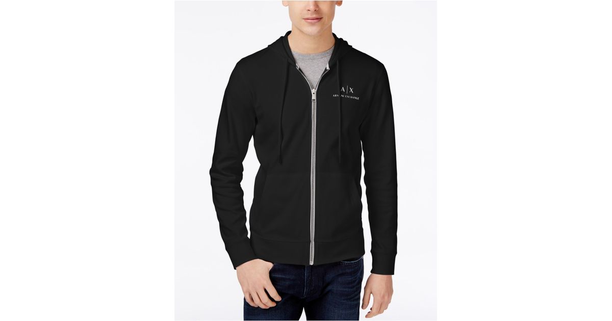 black armani exchange jacket