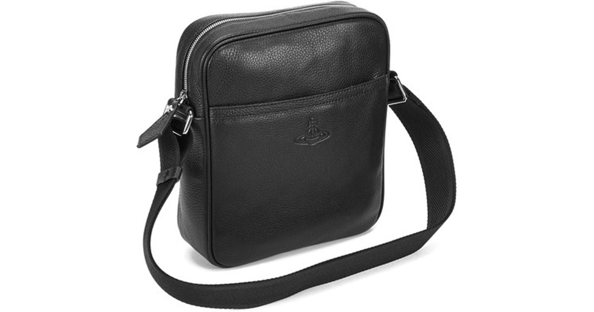 mens black cross body bag